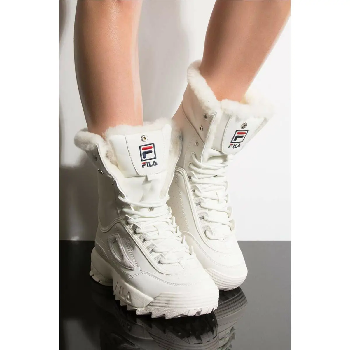Fila shoes - DISRUPTOR - DISRUPTOR - Ivory 5