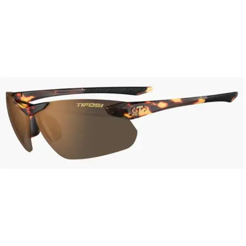Tifosi FC Seek 2.0 Polarized Unisex Sunglasses Tortoise Frame Brown Lens