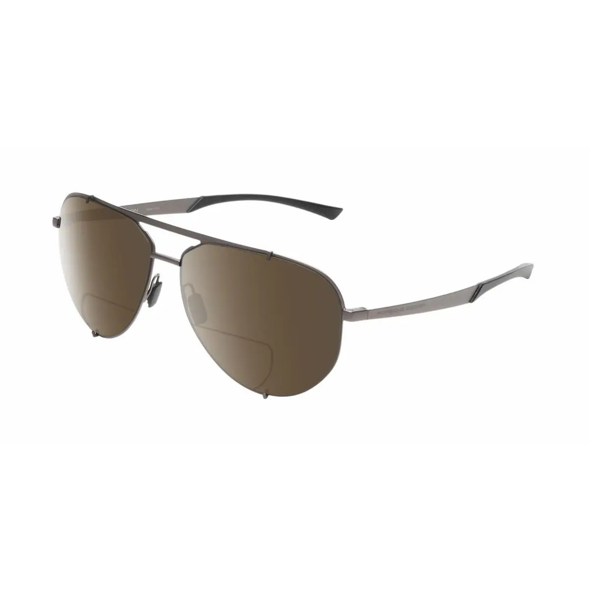 Design P8920 Unisex Polarized Bifocal Sunglasses Gunmetal 63mm 41 Option Brown by Porsche