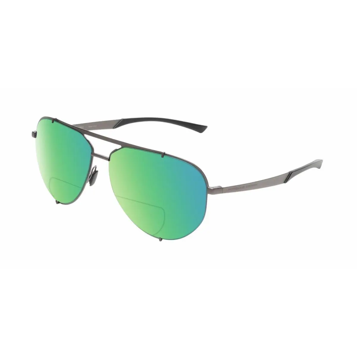 Design P8920 Unisex Polarized Bifocal Sunglasses Gunmetal 63mm 41 Option Green Mirror by Porsche