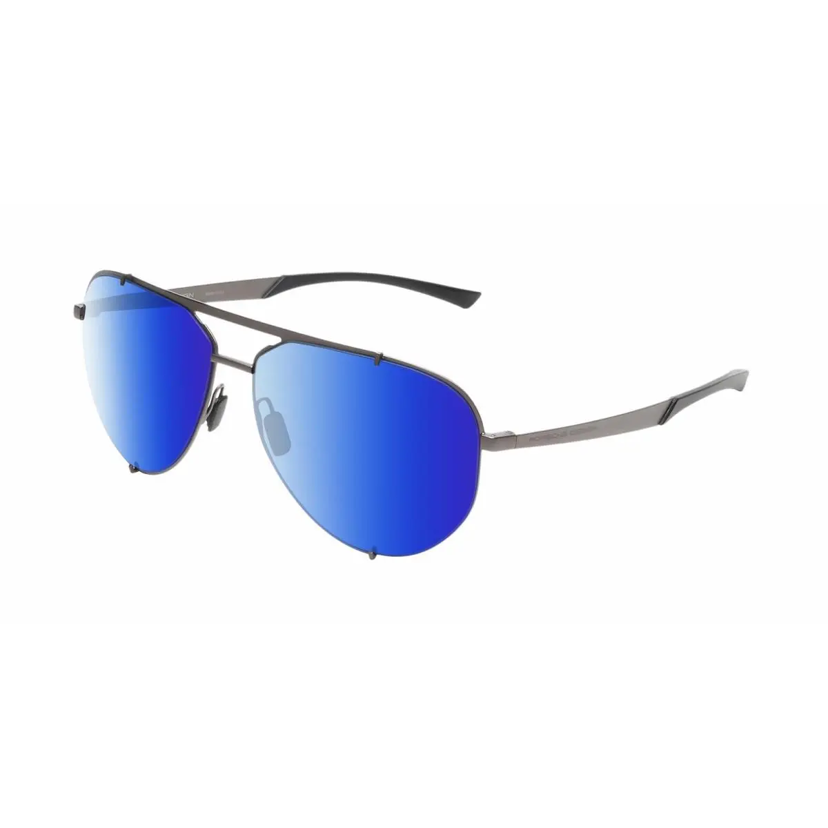 Porsche Design P8920 Unisex Pilot Polarized Sunglasses Gunmetal Grey 63mm 4 Opt