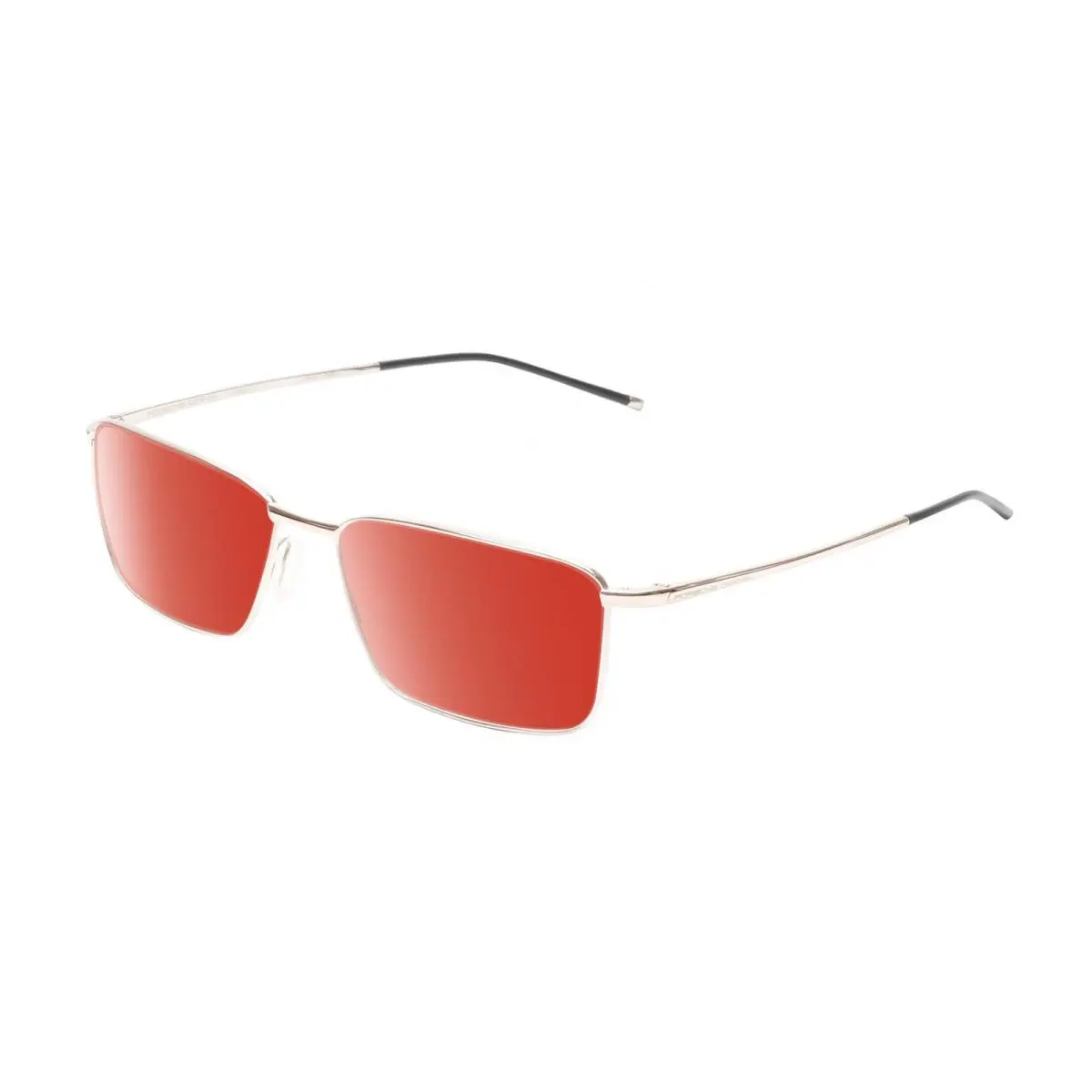 Design P8364 Unisex Designer Polarized Sunglasses Gold Black 55 mm 4 Opt Red Mirror Polar by Porsche