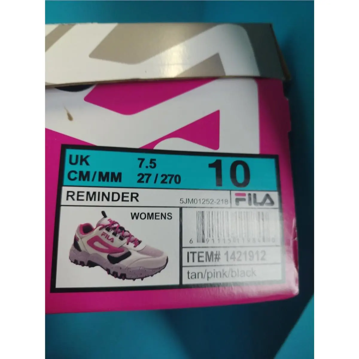 Fila shoes - FILA Disruptor II - Disruptor - 5JM01252218 - Grey, Black, Pink, Beige 9