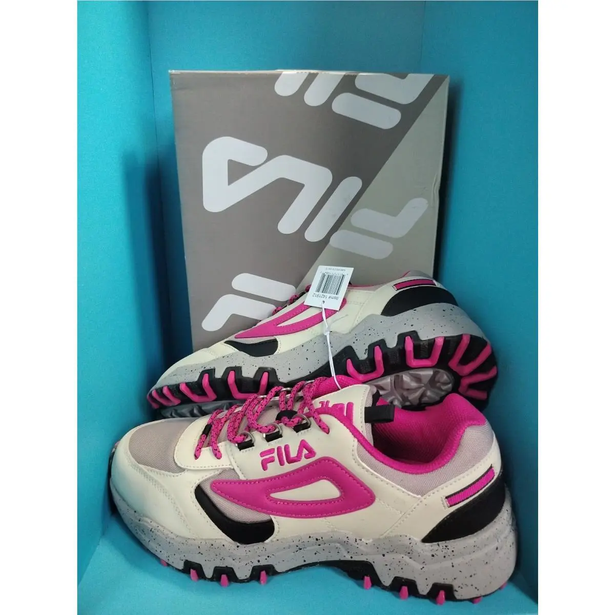 Fila shoes - FILA Disruptor II - Disruptor - 5JM01252218 - Grey, Black, Pink, Beige 1