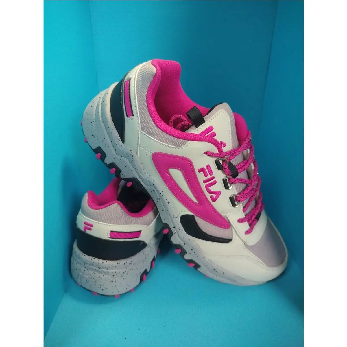 Fila shoes - FILA Disruptor II - Disruptor - 5JM01252218 - Grey, Black, Pink, Beige 3
