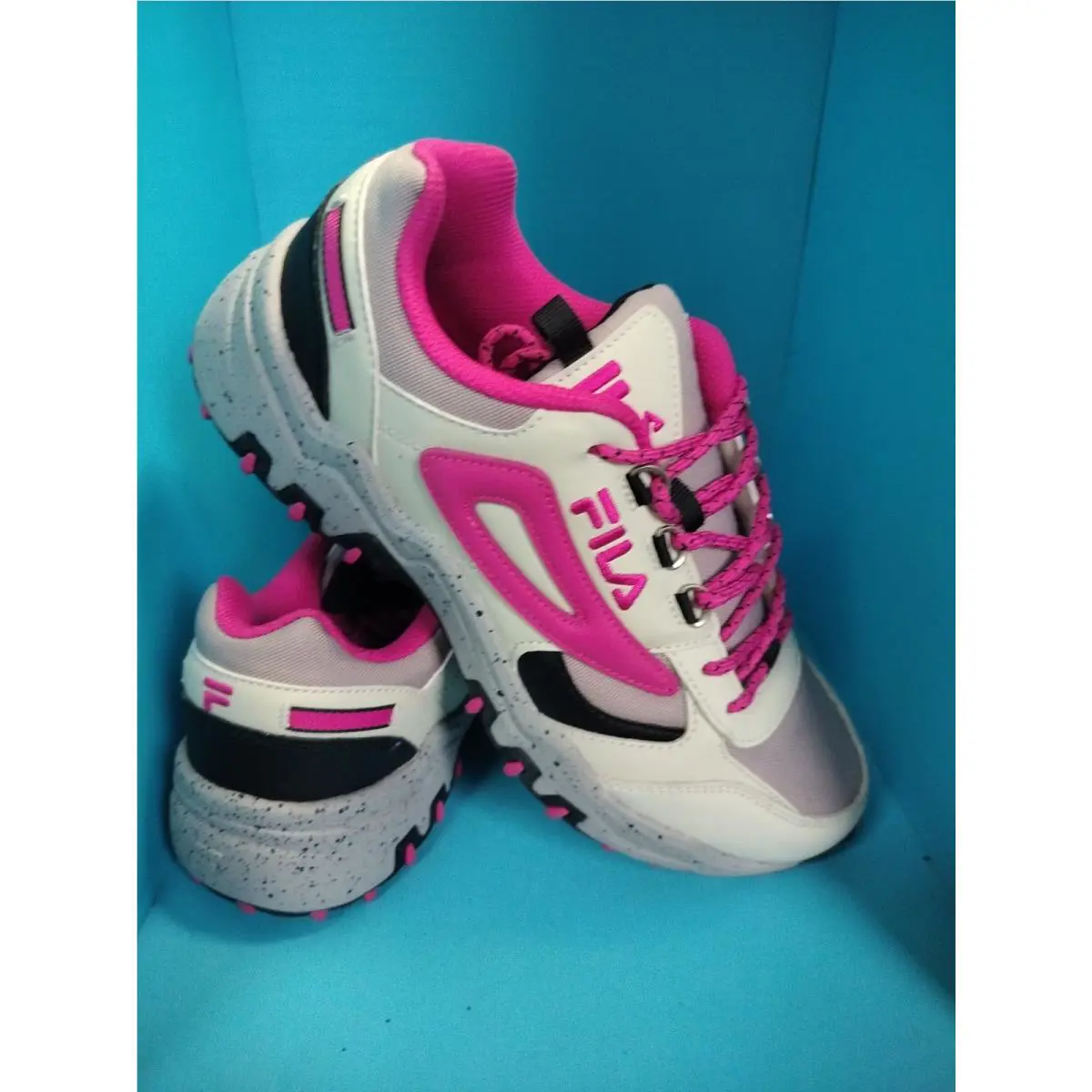 Fila shoes - FILA Disruptor II - Disruptor - 5JM01252218 - Grey, Black, Pink, Beige 4