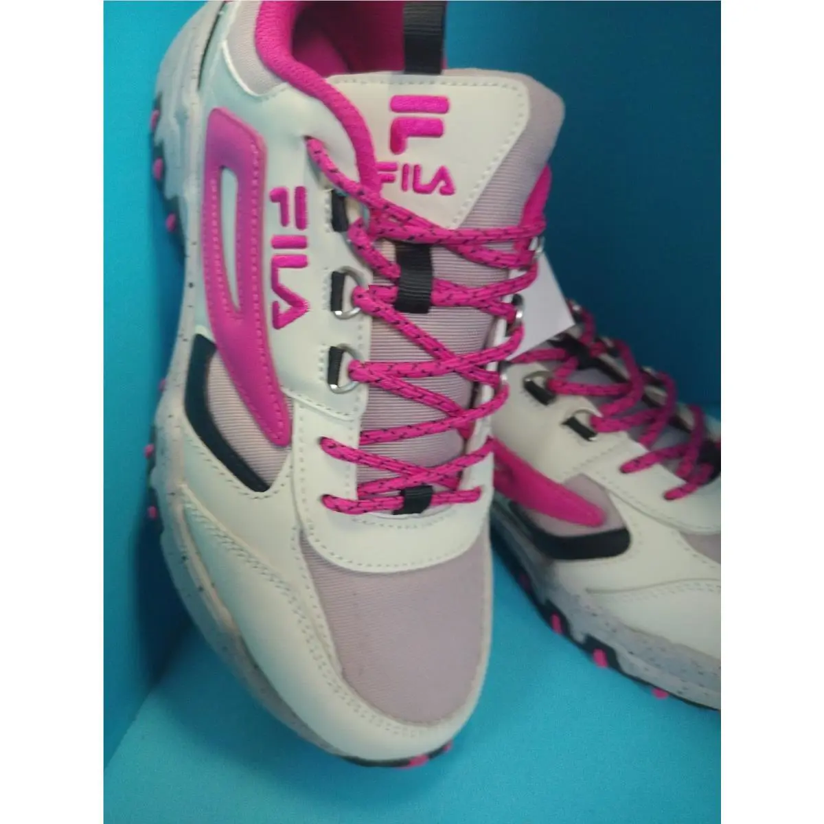Fila shoes - FILA Disruptor II - Disruptor - 5JM01252218 - Grey, Black, Pink, Beige 6