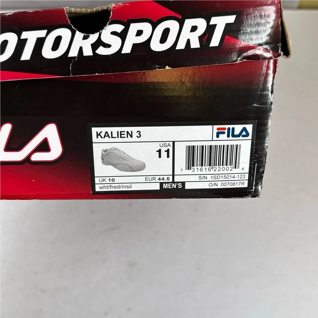 Fila shoes - WHITE (UPC: 731616220024) 6