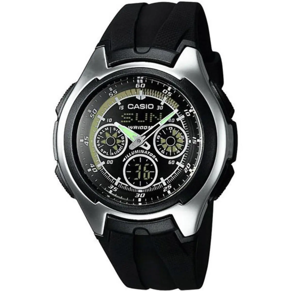 Casio AQ163W-1B1 Men`s Analog Digital Watch AQ-163W-1B1V AQ163W-1B1V