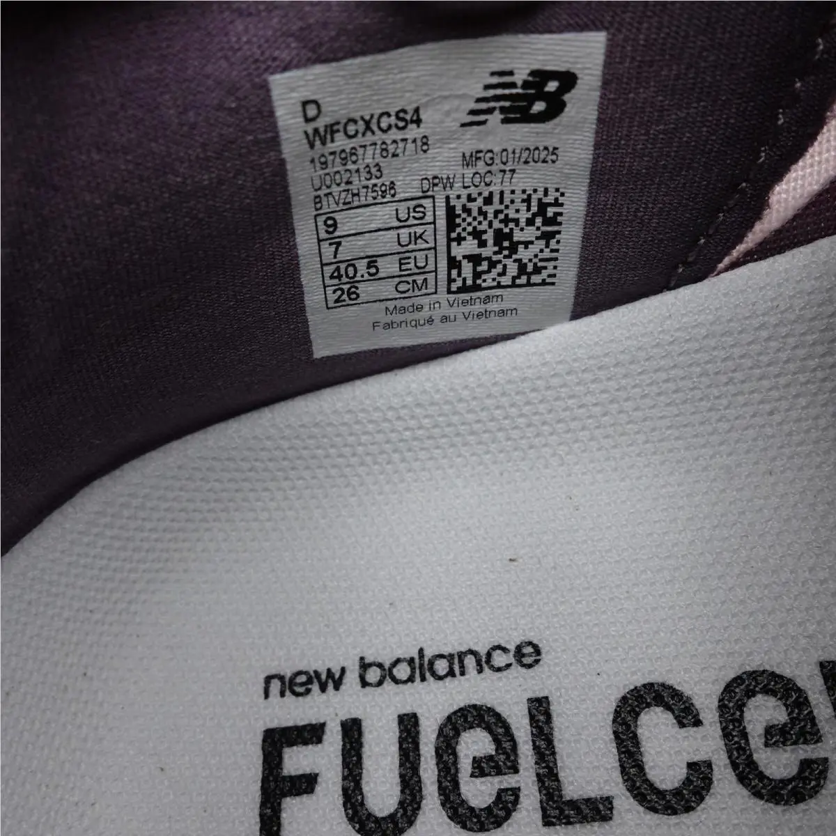 New Balance shoes - New Balance FuelCell Rebel v4 - WFCXCS4 - Purple 0