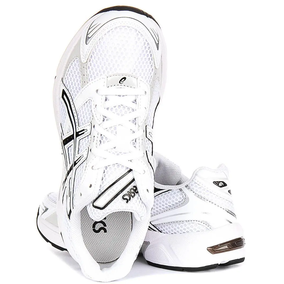 Asics shoes - White Black 2