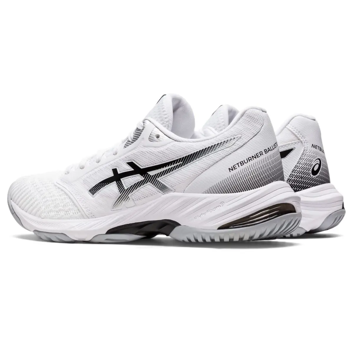 Asics shoes - ASICS Netburner Ballistic - Netburner Ballistic - White/Black 2