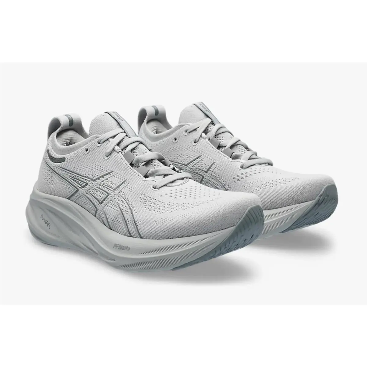 Asics shoes - ASICS Women`s Gel-Nimbus 26 - 1012B601021 - Concrete/Pure Silver 1