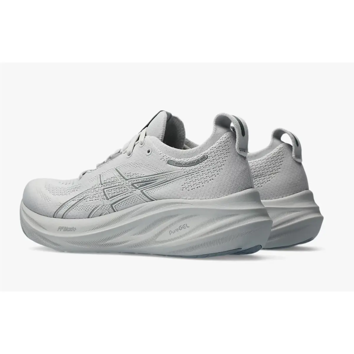 Asics shoes - ASICS Women`s Gel-Nimbus 26 - 1012B601021 - Concrete/Pure Silver 2