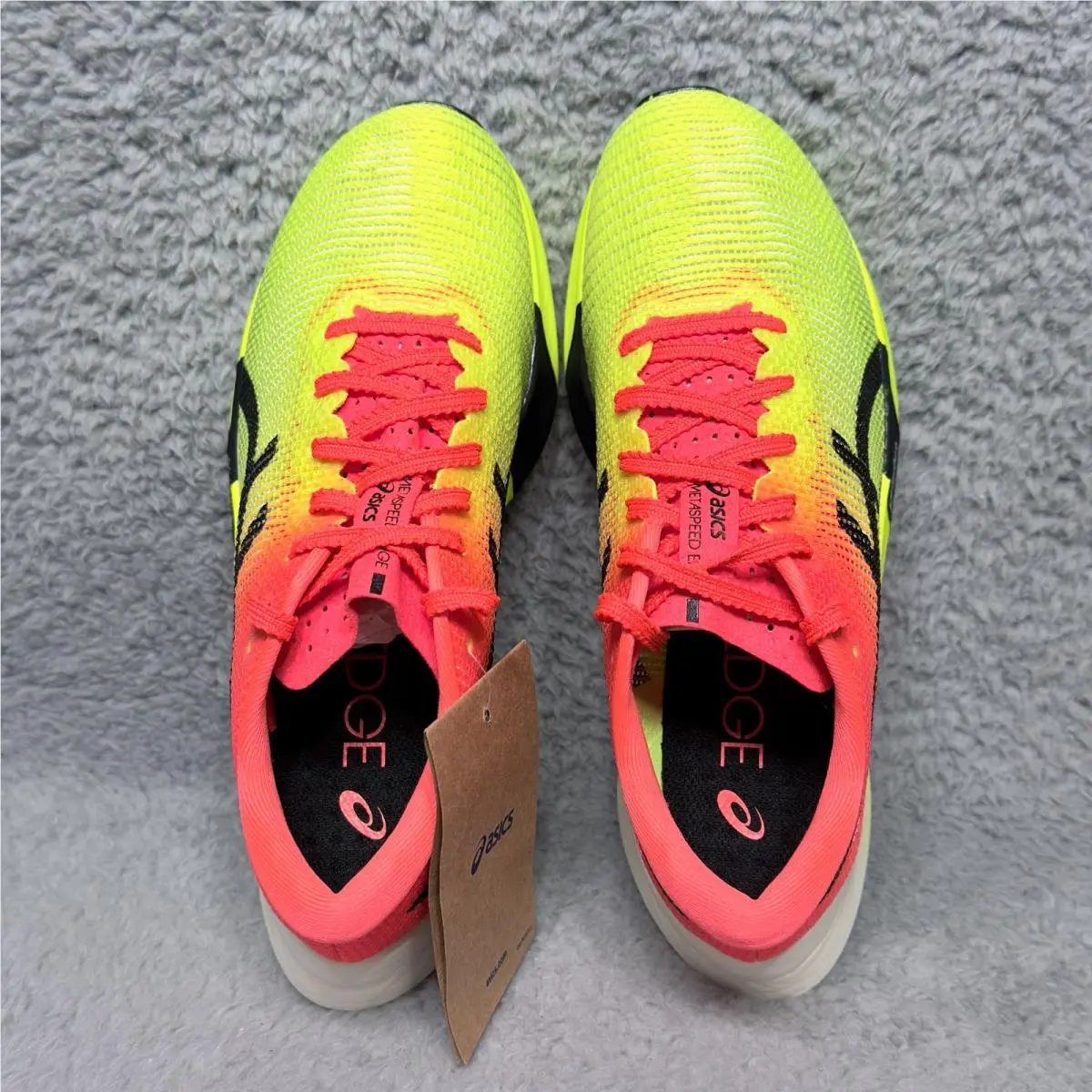 Asics shoes - ASICS Metaspeed Edge Paris - Metaspeed Edge Paris - 1013A124-750 - Yellow 4