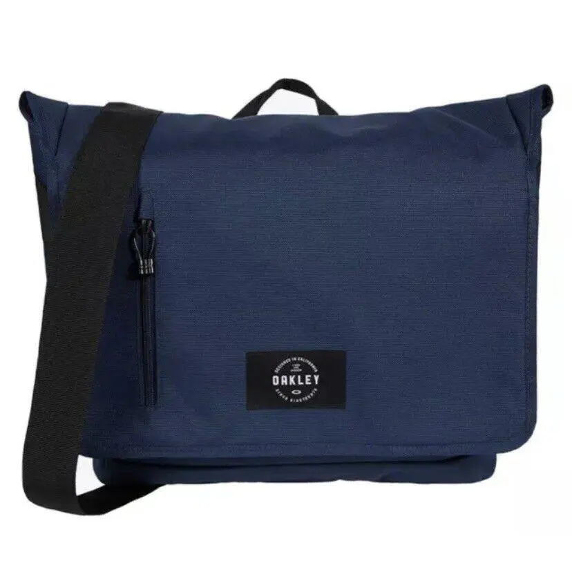 Messenger Bag Since 1975 Blue Travel Adventure Carry On Laptop by Oakley