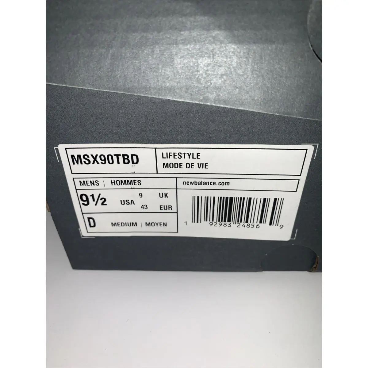 New Balance shoes - New Balance X-90 - MSX90TBD - White (UPC: 192983248569) 4