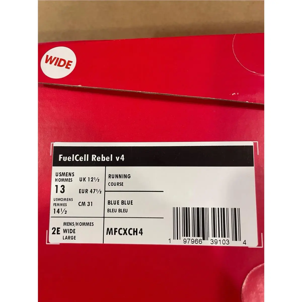 New Balance shoes - FuelCell Rebel V4 - FuelCell Rebel - MFCXCH4 - Blue 4