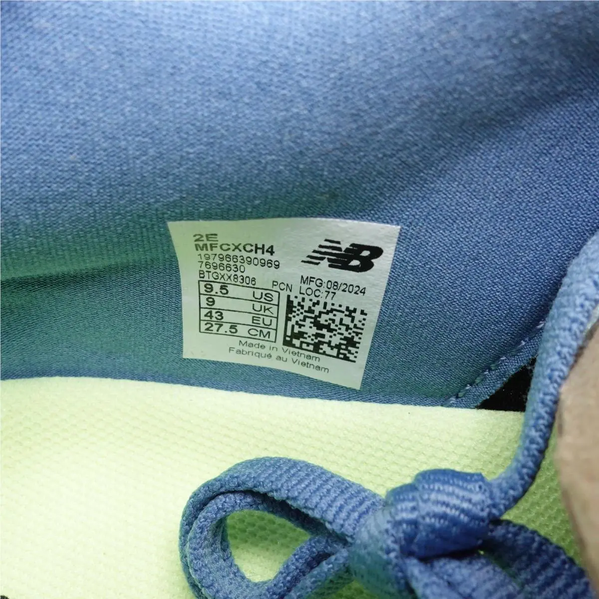 New Balance shoes - New Balance FuelCell Rebel v4 - MFCXCH4 - Blue, Manufacturer: Heron Blue/Chrome Blue/Black (UPC: 197966390969) 0