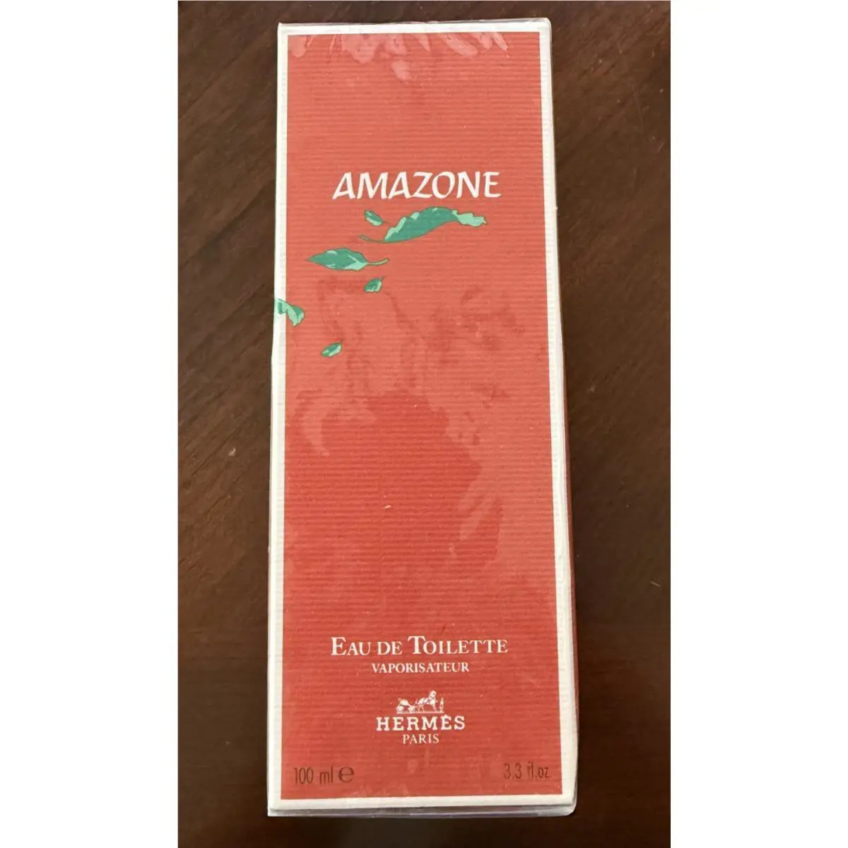 Hermes Paris Amazone Eau De Toilette Spray 3.3 fl oz Spray. Box