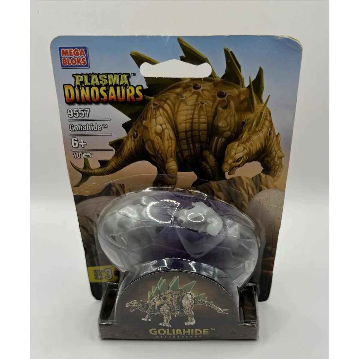 Mega Bloks Plasma Dinosaurs Golahide 9557 - Packaging Nos