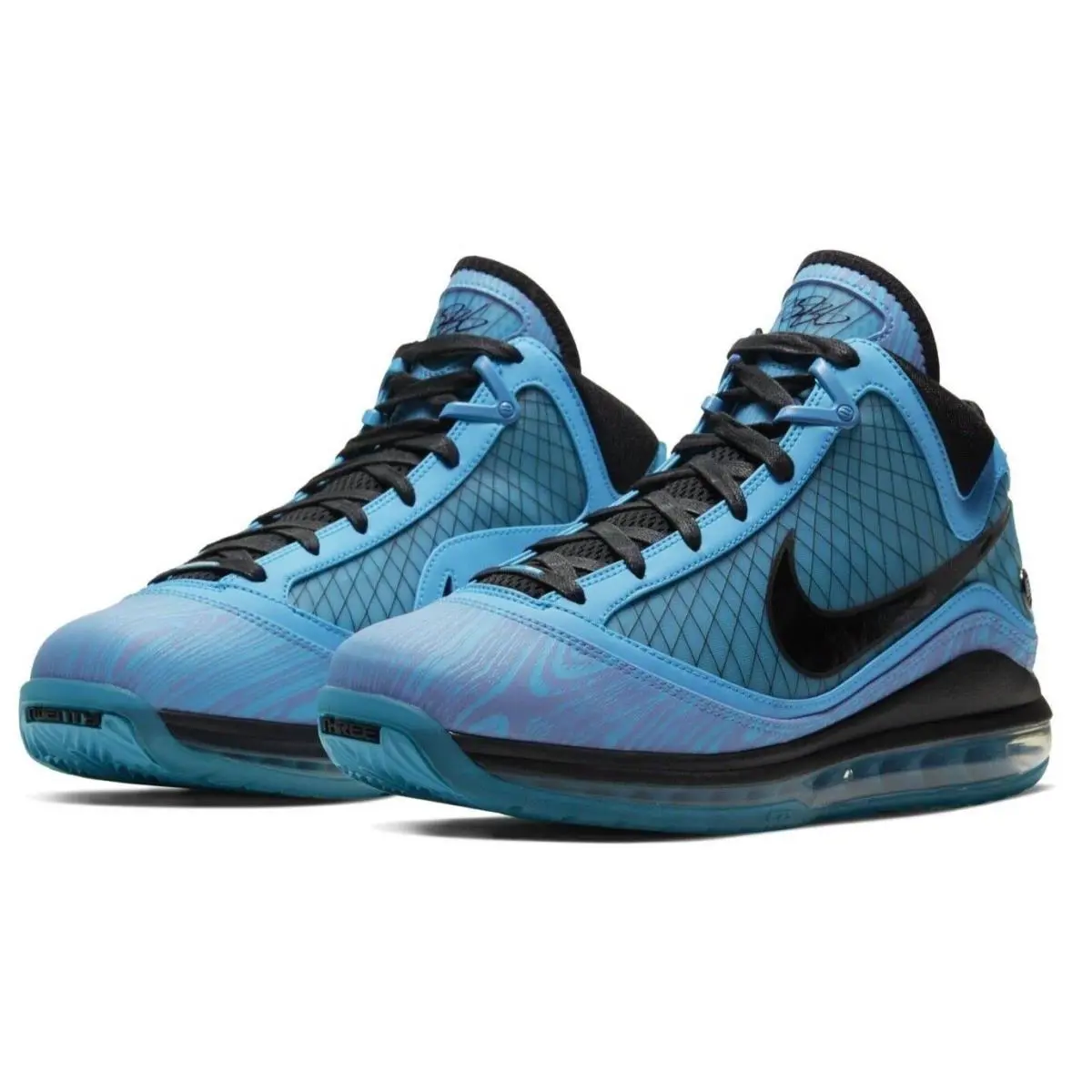 Nike shoes - Lebron 7 - Lebron - CU5646 400 - Chlorine Blue/Black 0