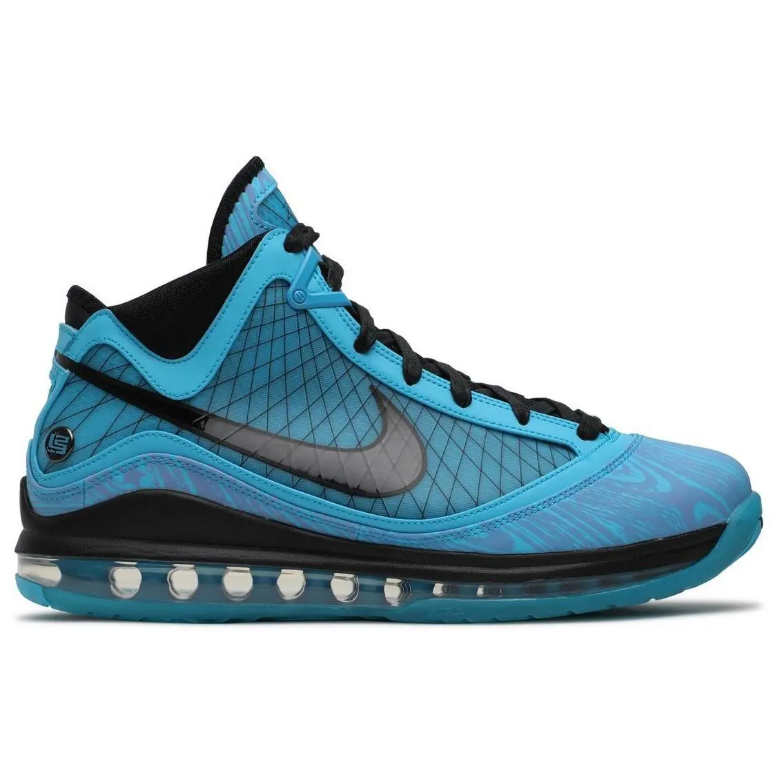 Nike shoes - Lebron 7 - Lebron - CU5646 400 - Chlorine Blue/Black 1