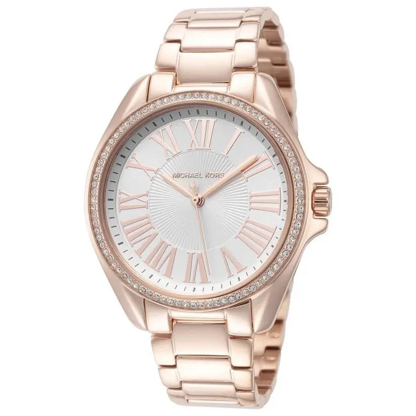 Michael Kors Kaycie Pave Rose Gold-tone Ladies Watch MK4853