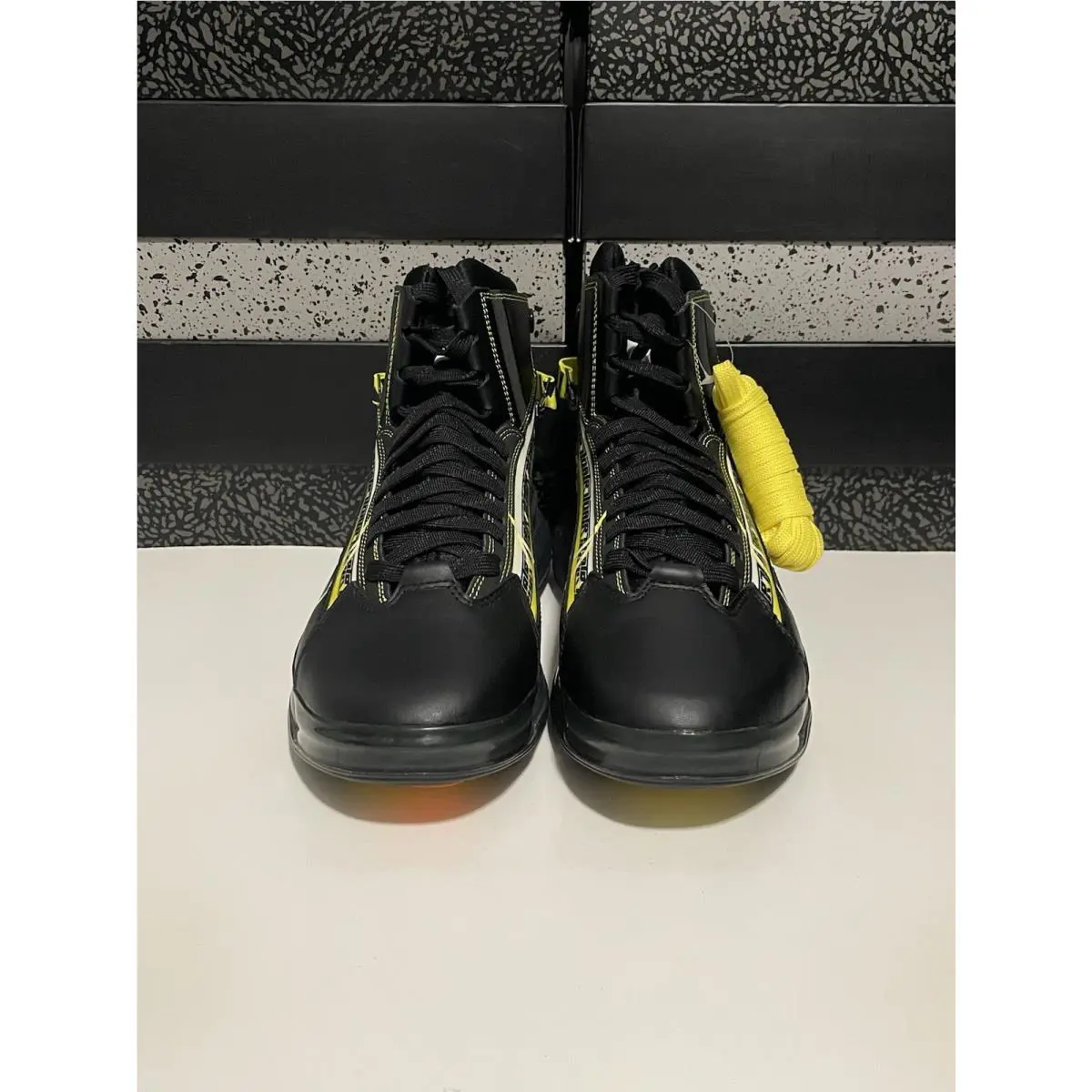 Nike shoes - Nike Air Max 720 Saturn AS QS - BV7786-001 - Black/Dynamic Yellow 0