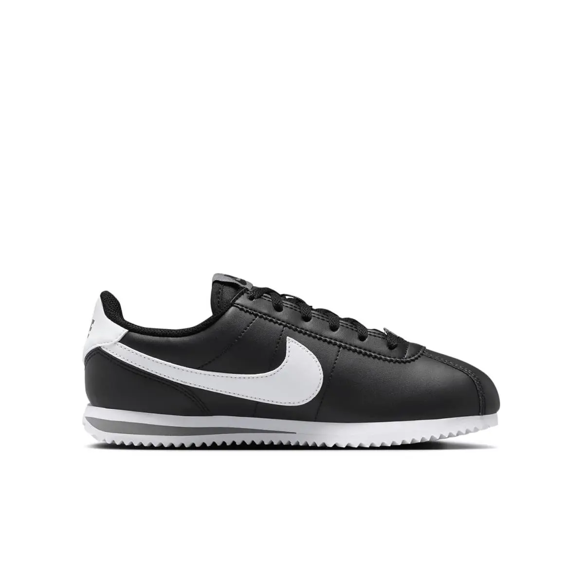 Big Kid`s Nike Cortez Black/white-cool Grey DM0950 001