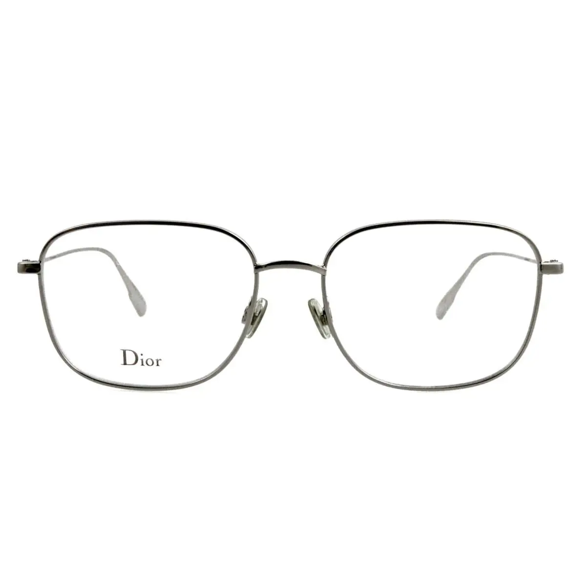 Christian  Stellaire O13 010 53mm Silver Square Eyeglasses Frames Italy by Dior