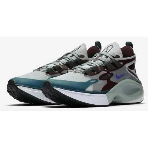 Nike shoes - Signal D/MS/X - Signal - AT5303 003 - Pure Platinum/Rush Violet/Burgundy Teal 6