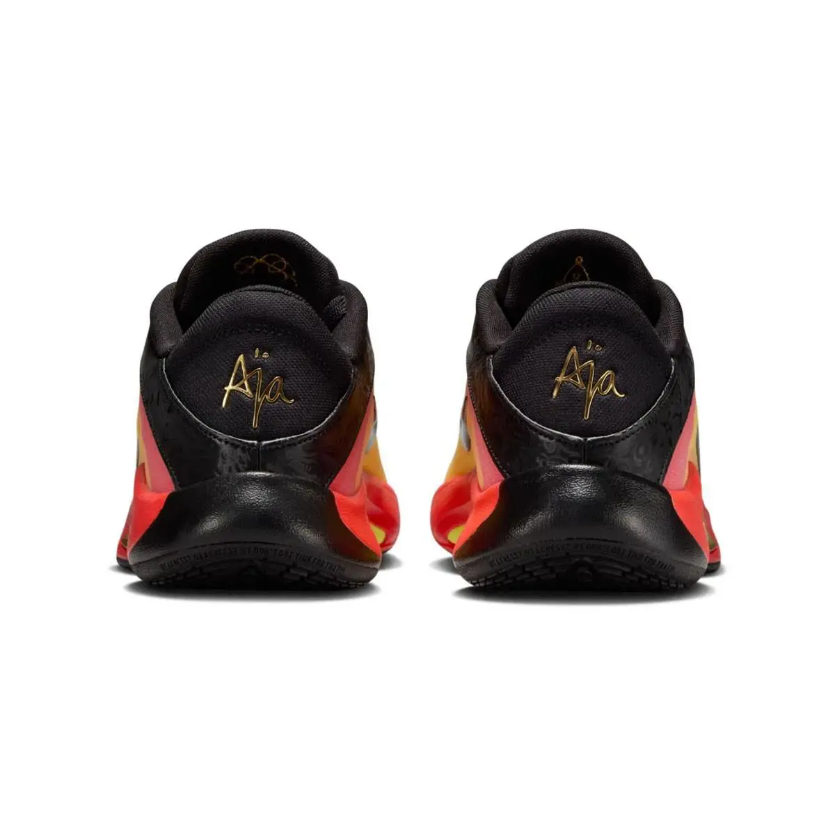 Nike shoes - HQ1728-001 - HQ1728-001 - Black/Metallic Gold/Bright Crimson/University Gold 3