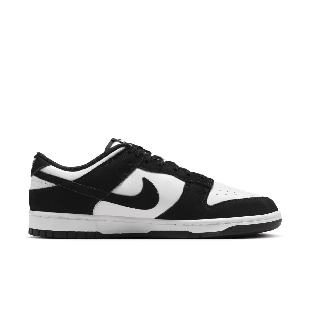 Nike Mens Dunk Low Retro SE Fashion Sneakers FQ8249 100 - WHITE/BLACK WHITE