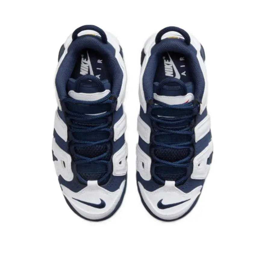 Nike shoes - White/Metallic Gold/Red/Navy 3