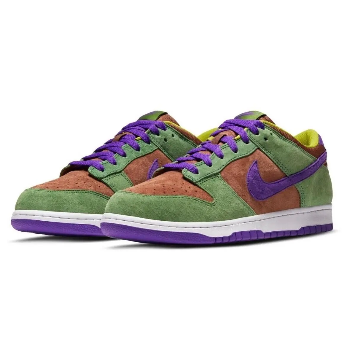 Nike shoes - Nike Dunk Low - Dunk Low - DA1469 200 - Veneer/Autumn Green/Deep Purple 6