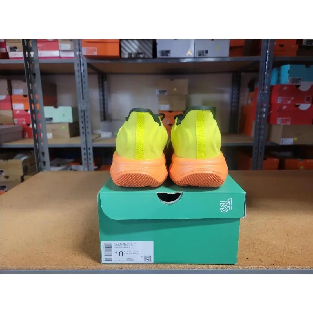 Nike shoes - Nike Giannis Immortality 4 - Giannis Immortality - FQ3680-301 - Cyber Bright Mandarin Sundial 3