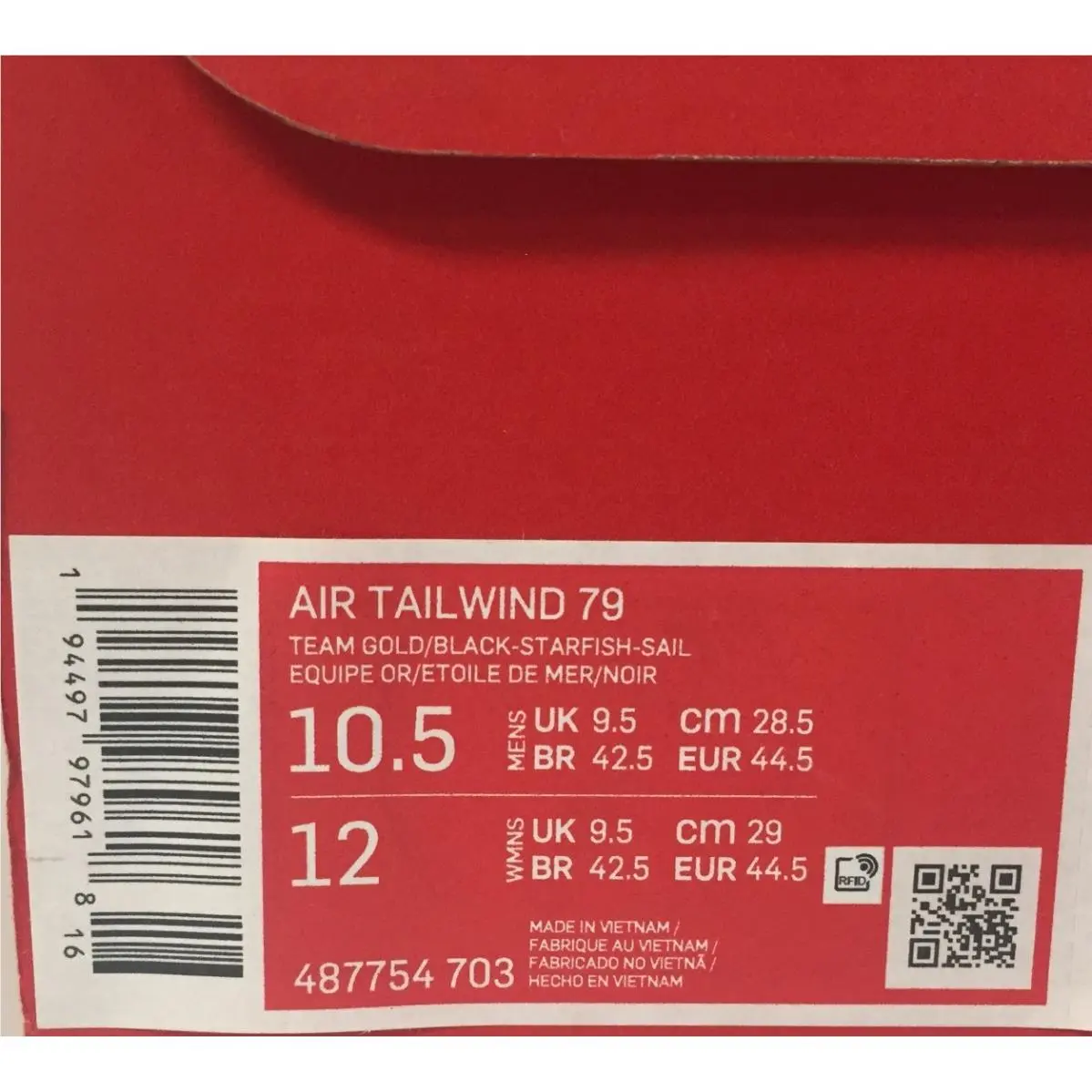 Nike shoes - Nike Air Tailwind 79 - Air Tailwind - 487754-703 - Orange 2