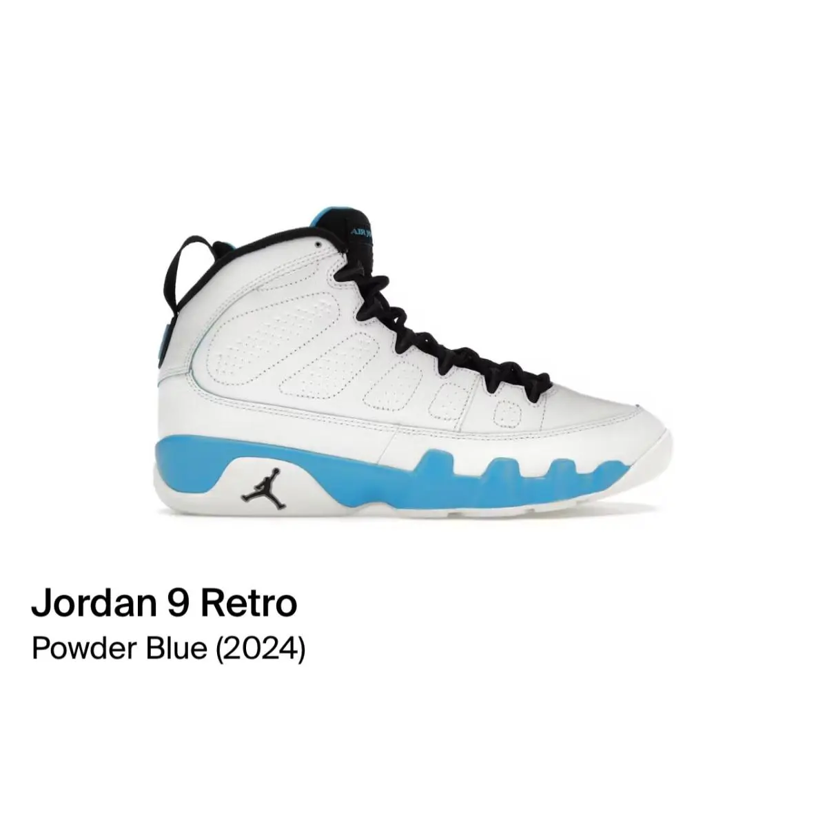 Nike shoes - Air Jordan 9 - Air - FQ8992-101 - Blue 6