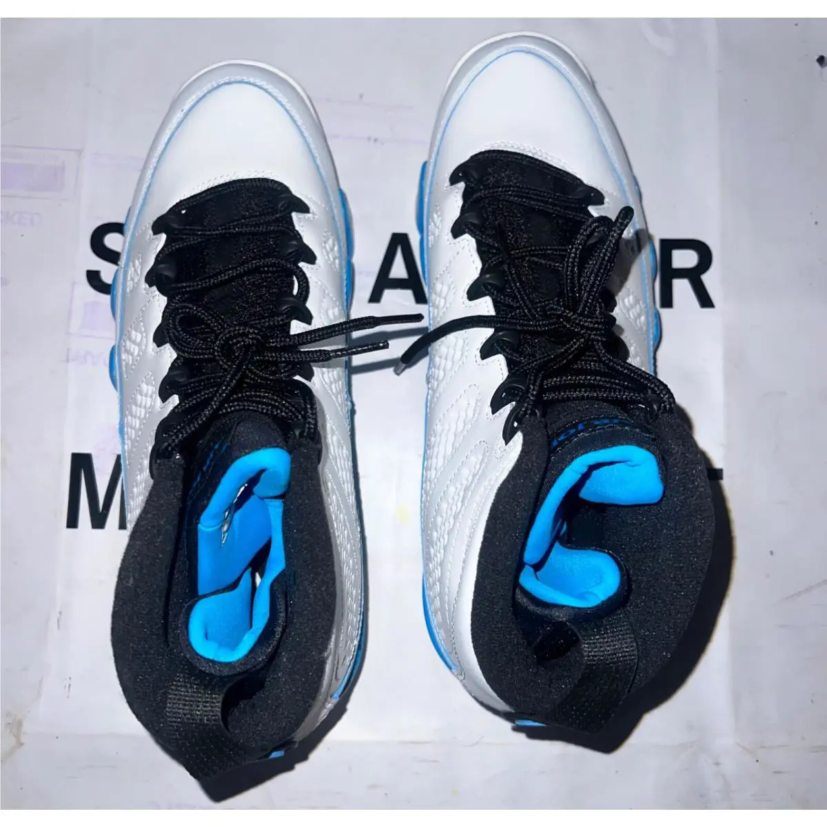 Nike shoes - Air Jordan 9 - Air - FQ8992-101 - Blue 5