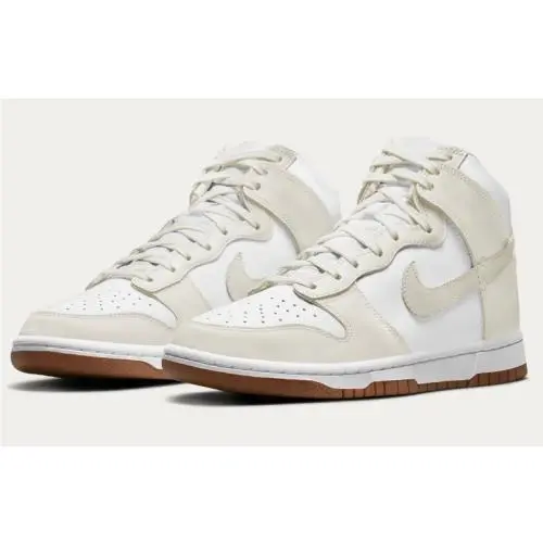 Nike shoes - Nike Dunk High - Dunk High - DD1869 109 - White/Sail/Gum Medium Brown 2