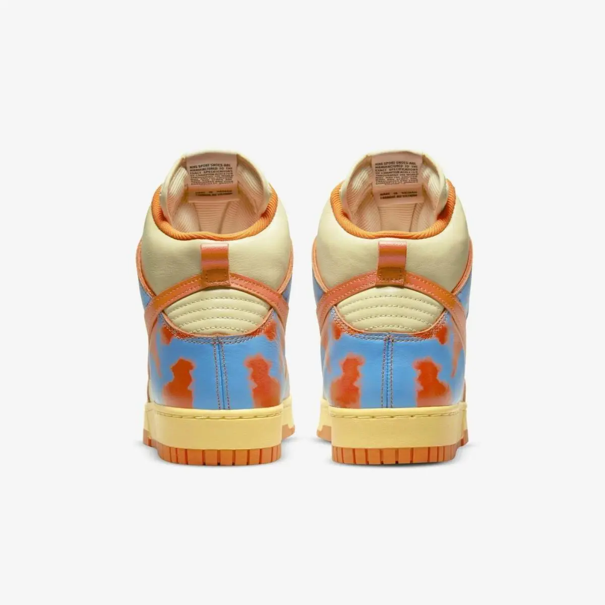 Nike shoes - Nike Dunk High Retro - Dunk High Retro - DD9404-800 - Orange 2