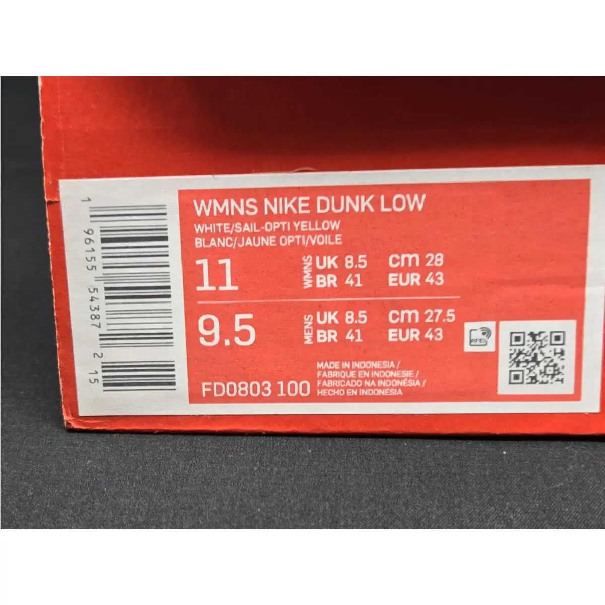 Nike shoes - Nike Dunk Low - Dunk Low - FD0803-100 - White 8