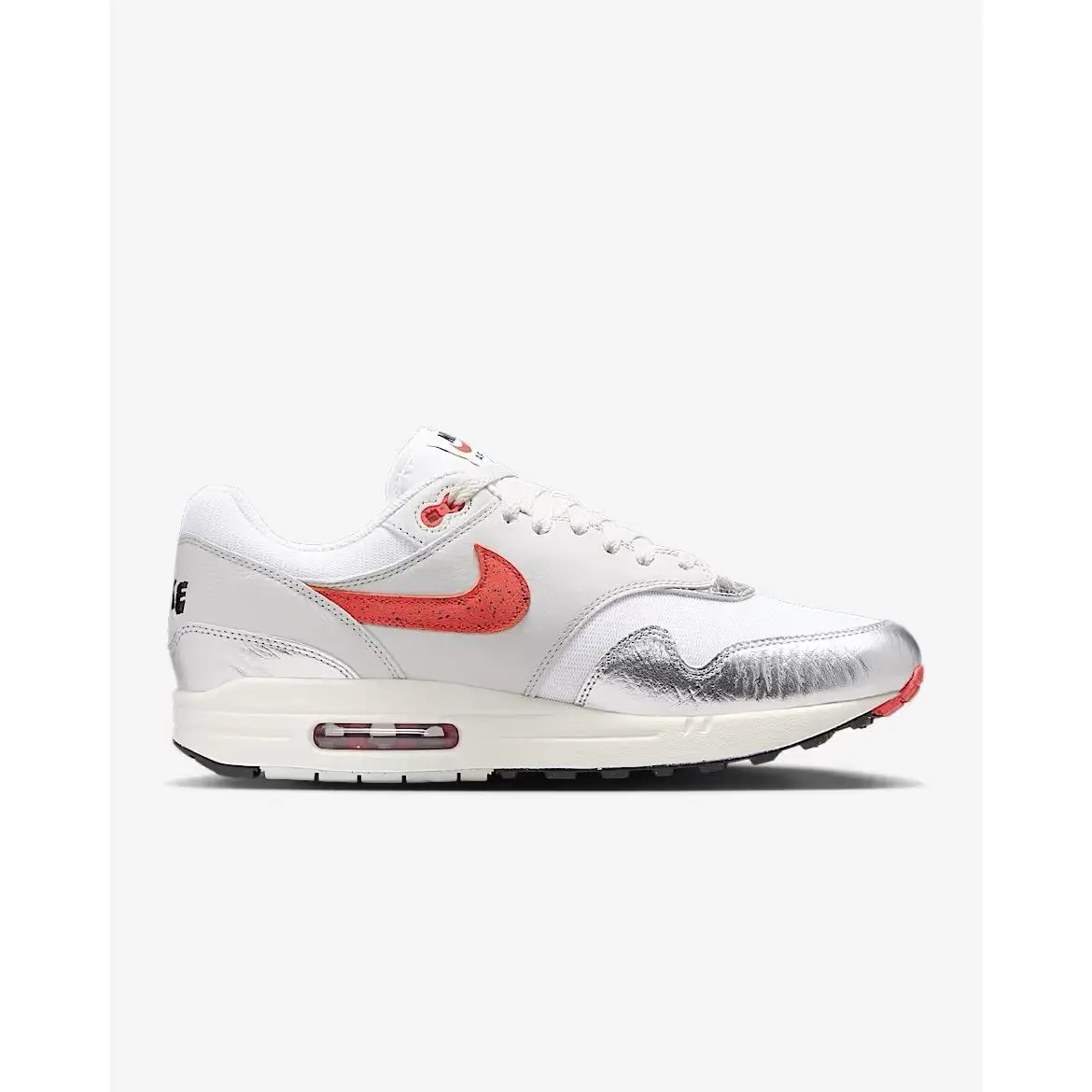 Nike shoes - Nike Air Max 1 - Air Max - HF7746-100 - White/Metallic Silver/Neutral Grey/Chile Red 0