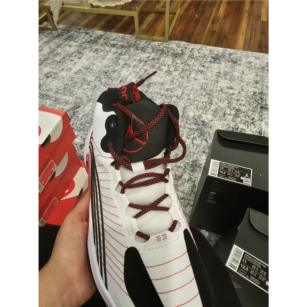 Nike shoes - Jordan Jumpman 2021 - Jumpman - CQ4021100 - Red 5