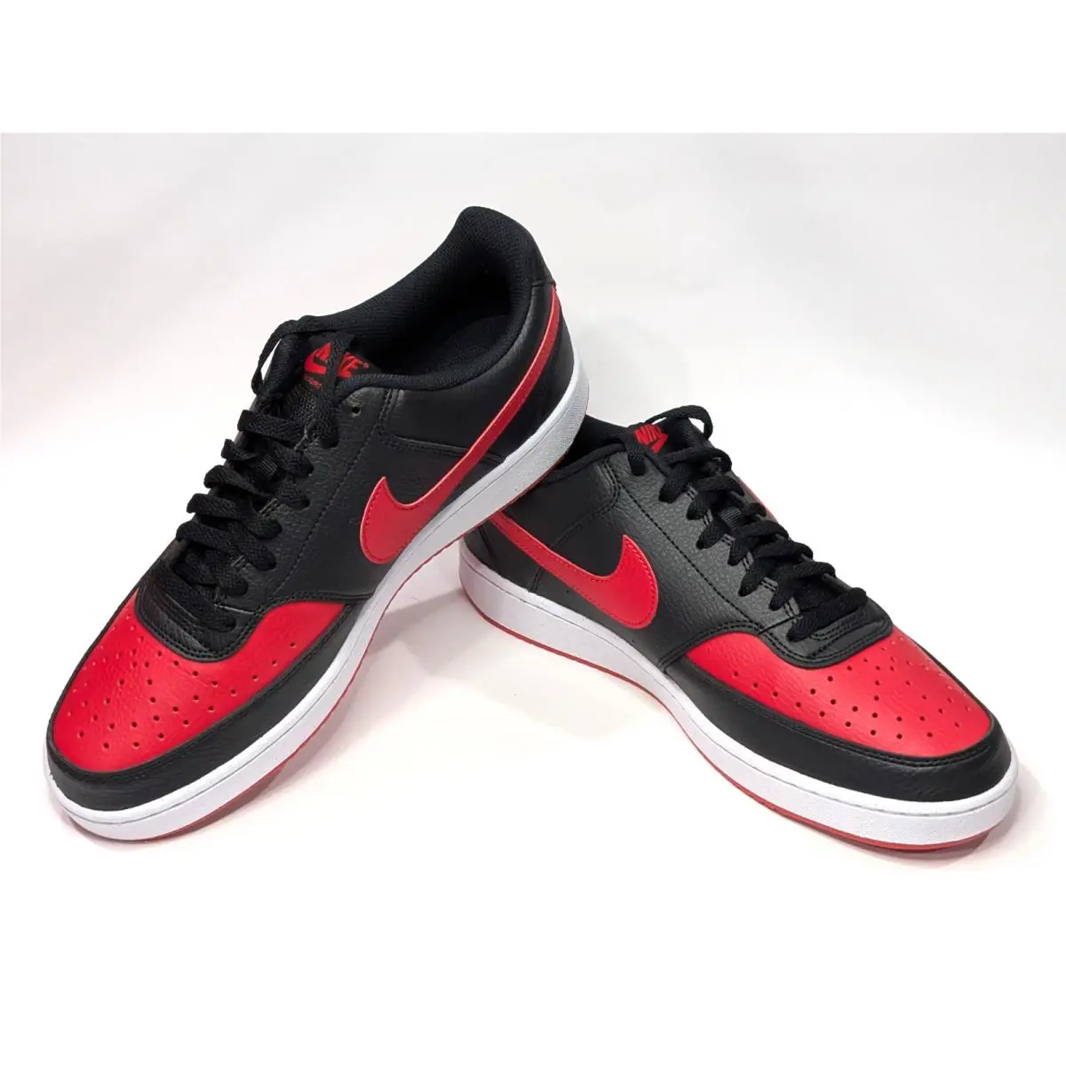Nike shoes - Nike Court Vision Low - Court Vision Low - FJ0685-010 - Black/Red/White 8