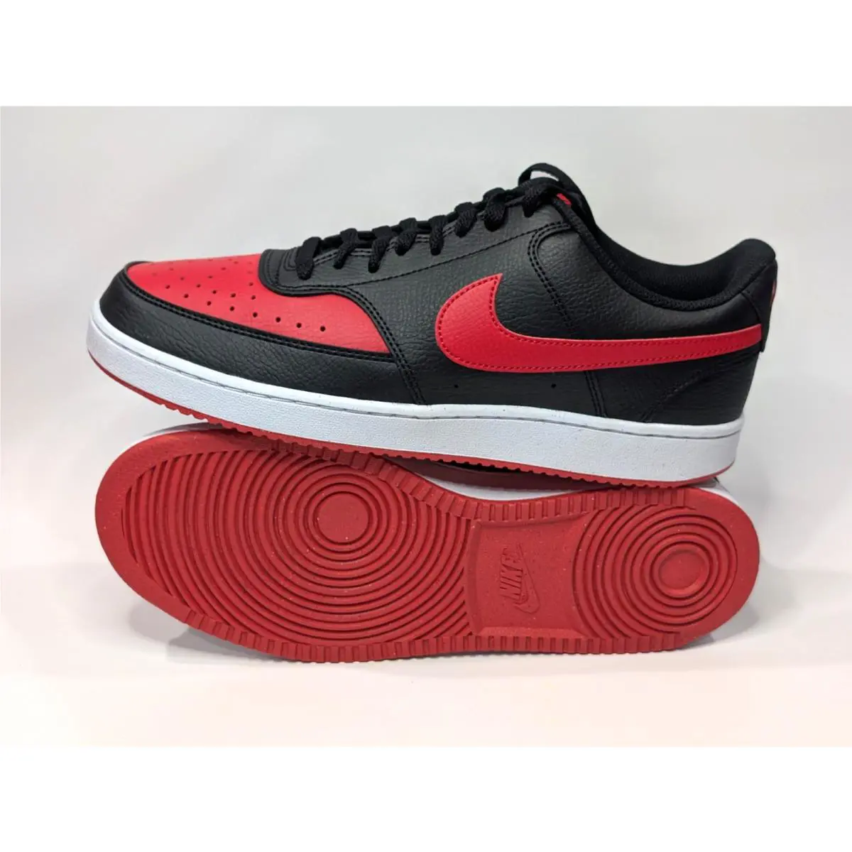 Nike shoes - Nike Court Vision Low - Court Vision Low - FJ0685-010 - Black/Red/White 11