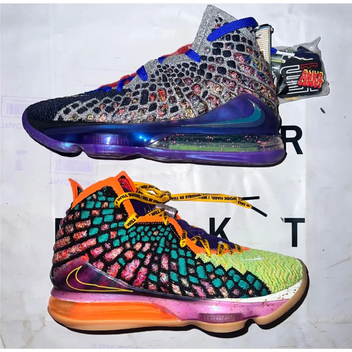 Nike shoes - Nike LeBron 17 - LeBron - CV8079-900 - Multicolor 13