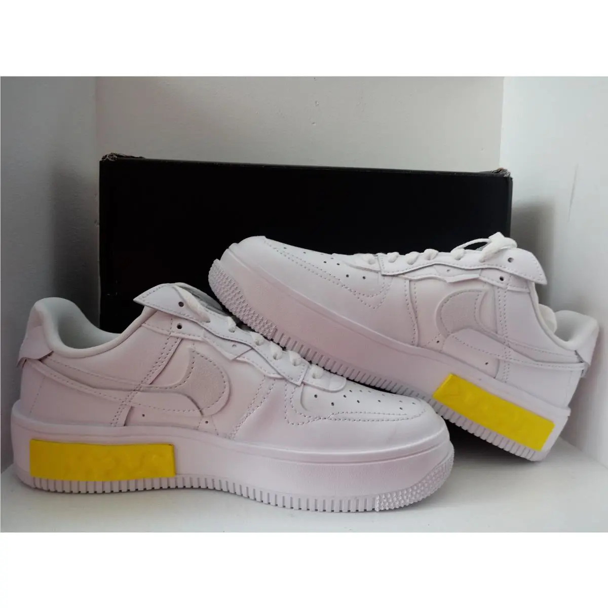 Nike shoes - Nike Air Force 1 Fontanka - DA7024-101 - WHITE/SUMMIT WHITE-PHOTON DUST 19
