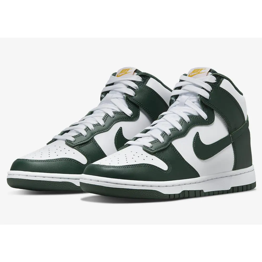 Nike shoes - Nike Dunk High - Dunk High - DD1399 300 - Noble Green/University Gold/White 0
